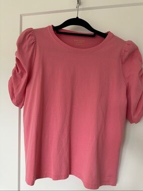 kate spade Pink Puff-Sleeve Tee